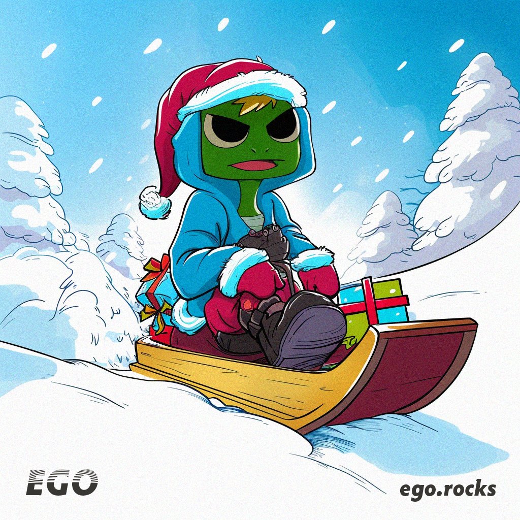 $EGO’s speeding through the snow
Delivering those big rewards soon 🎁💥