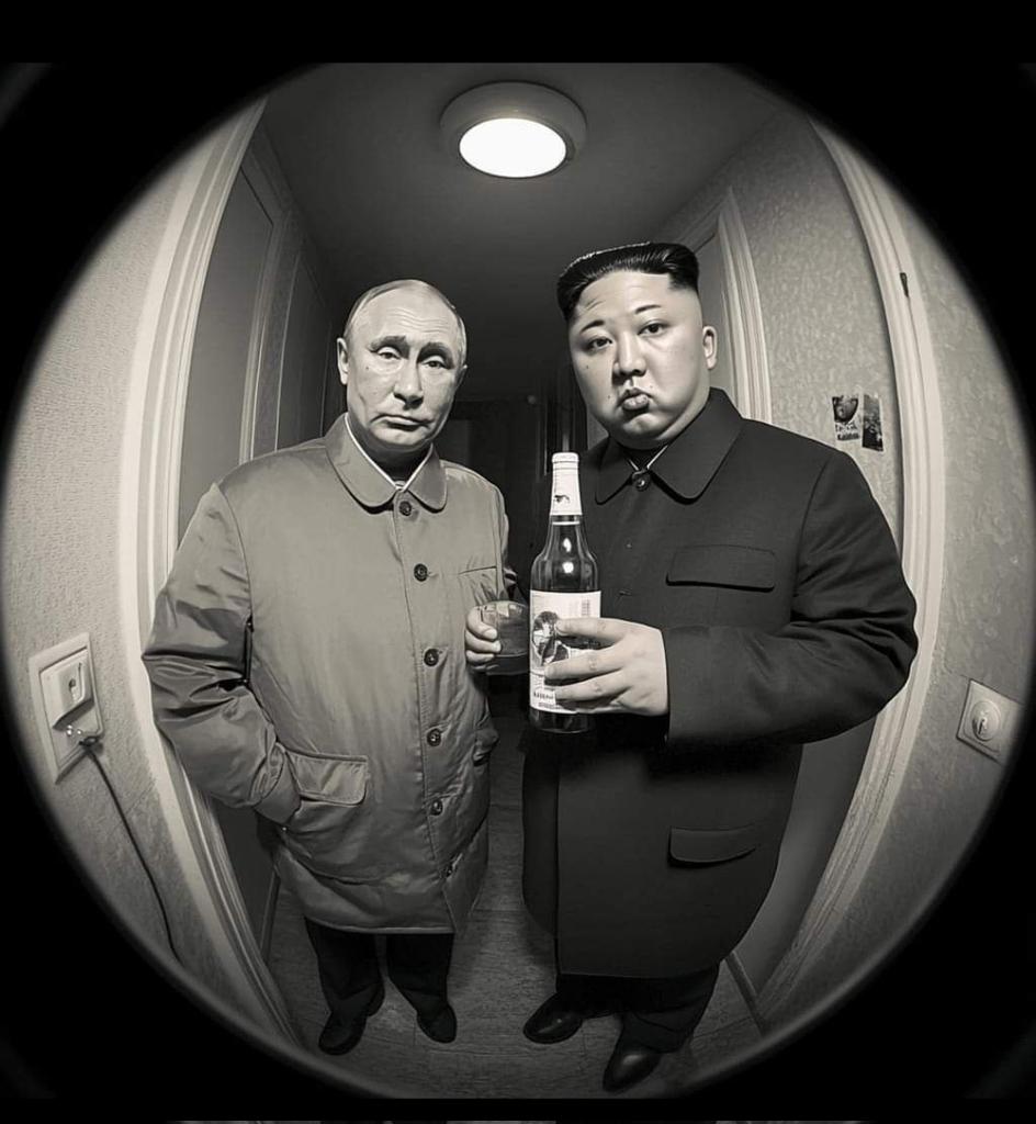 Die beiden waren hier...was haben wir gelacht.....über Näncy....