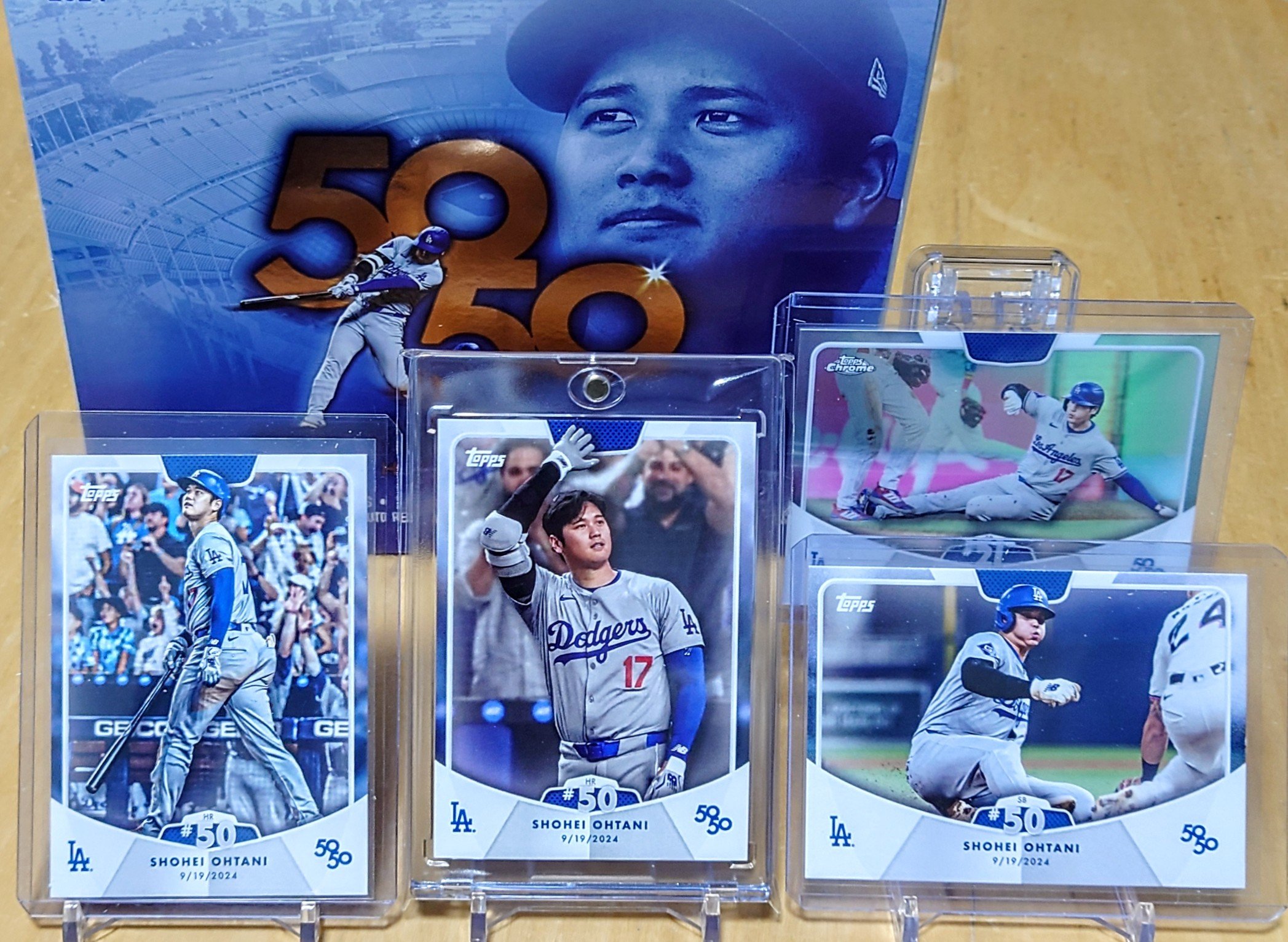 2024 Topps 50/50 大谷翔平 HR #50 のぞん 2024 Topps 50/50 大谷翔平 HR #50 のぞん