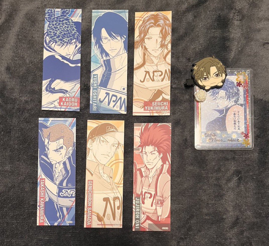 交換 譲渡 テニプリ 新テニ オリジナルステッカーコレクション第1弾 ジャンフェス JF

譲】河村 海堂 忍足侑士 幸村 真田 鬼
求】同種手塚／1枚220円(+送料)

＊画像上段は交換のみ
＊池袋手渡or郵送

検索からもよろしくお願い致します