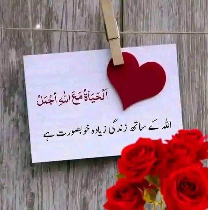 کسی کی ہزار تسلیاں وہ کام نہیں کرتیں جو  قرآن پاک کی ایک آیت کر دیتی ہے

 *لَا تَخَافَآ‌ اِنَّنِىۡ مَعَكُمَاۤ اَسۡمَعُ وَاَرٰى* 
ڈرو نہیں بیشک میں تمہارے ساتھ ہوں میں سن رہا ہوں اور دیکھ بھی رہا ہوں 🥰🥀