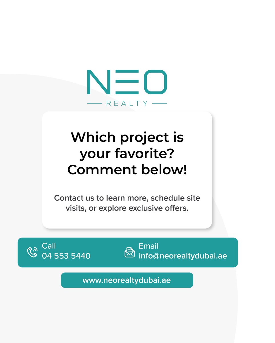 neorealtydubai's tweet image. This developer brings 15 years of international expertise and a proven track record, including:
✔ 17 projects in Ukraine (14 delivered)
✔ 10 iconic projects across Dubai in just 3 years
✔ Luxury villas in Marbella, Spain
#neorealtydubai #object1
