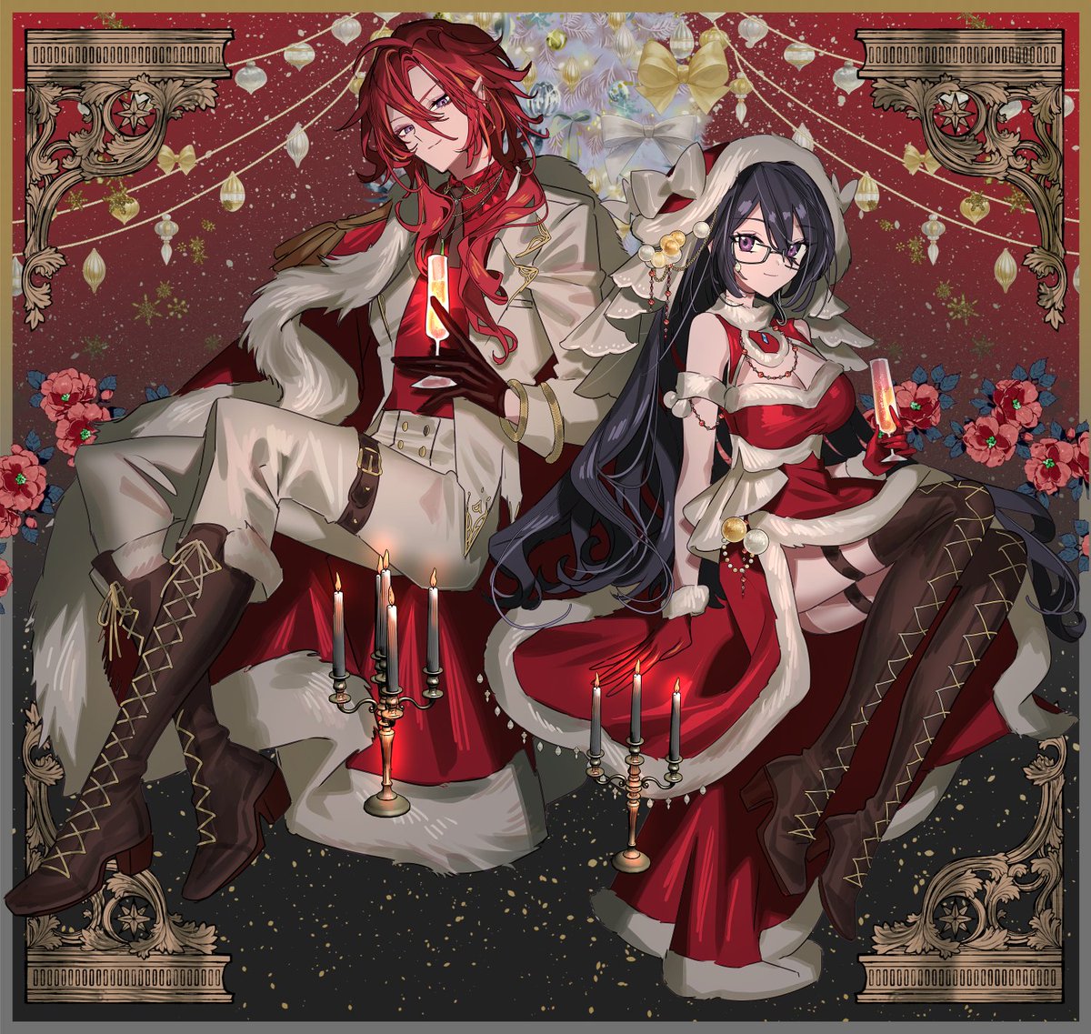 Who says Christmas is only one day? We certainly don't think so. 🍸✨🎄

Art by @/syookoorii

#mikaveau #zaneillust