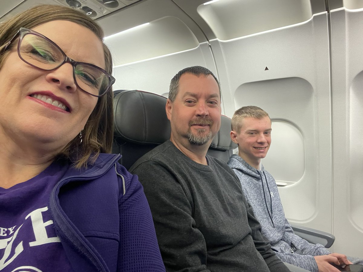 Next stop Phoenix to cheer on the Wildcats and watch our favorite #54 play in his last football game. Let’s go Cats!  💜🏈💜🏈💜🏈