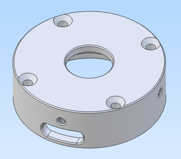 This part will be interesting to machine. I'm not even sure this will even work with my current setup 😅. I'll need to add a 4th axis for sure.
