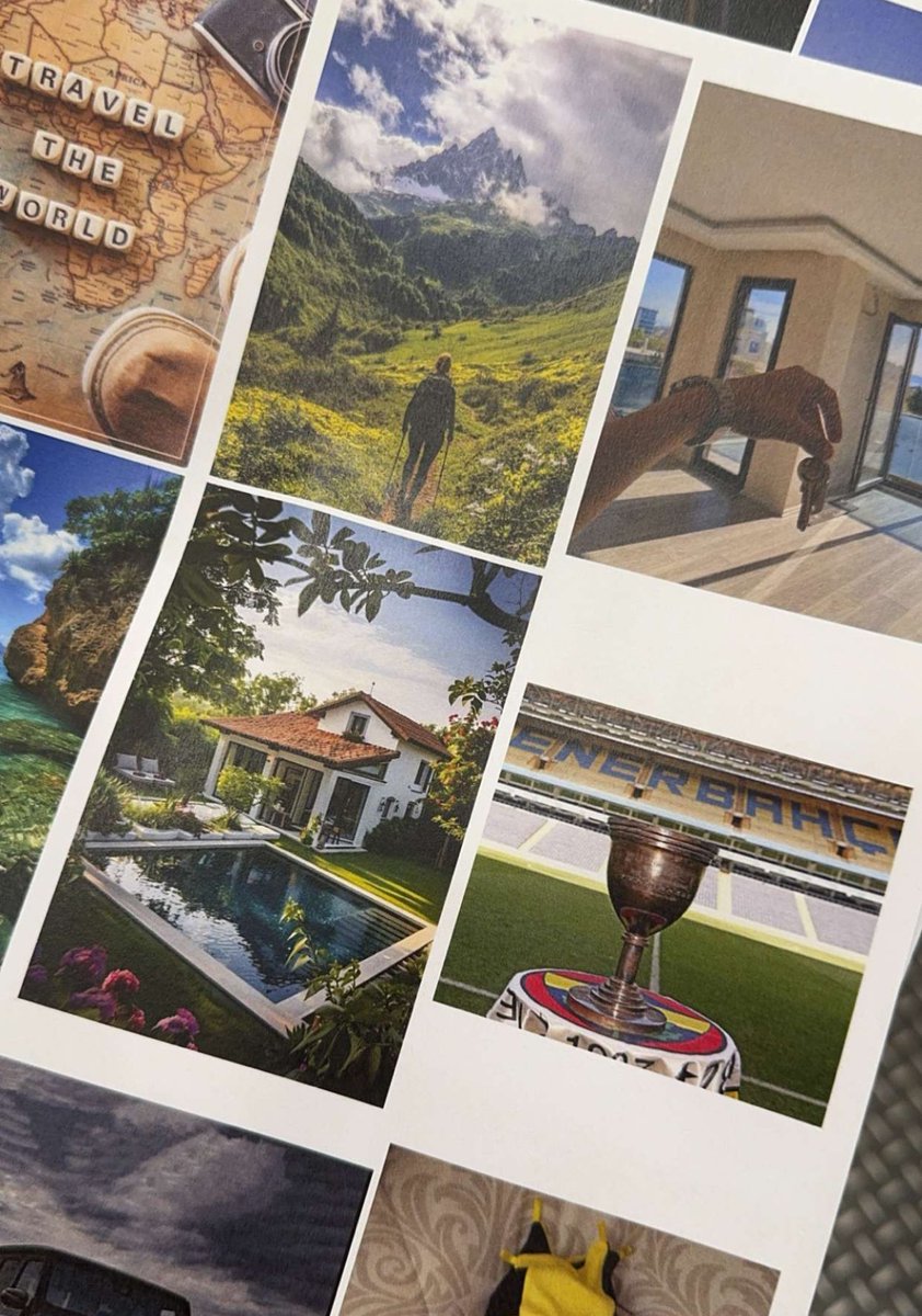 #VisionBoard 'de yerini aldı. 
<a href="/Fenerbahce/">Fenerbahçe SK</a> 💙💛