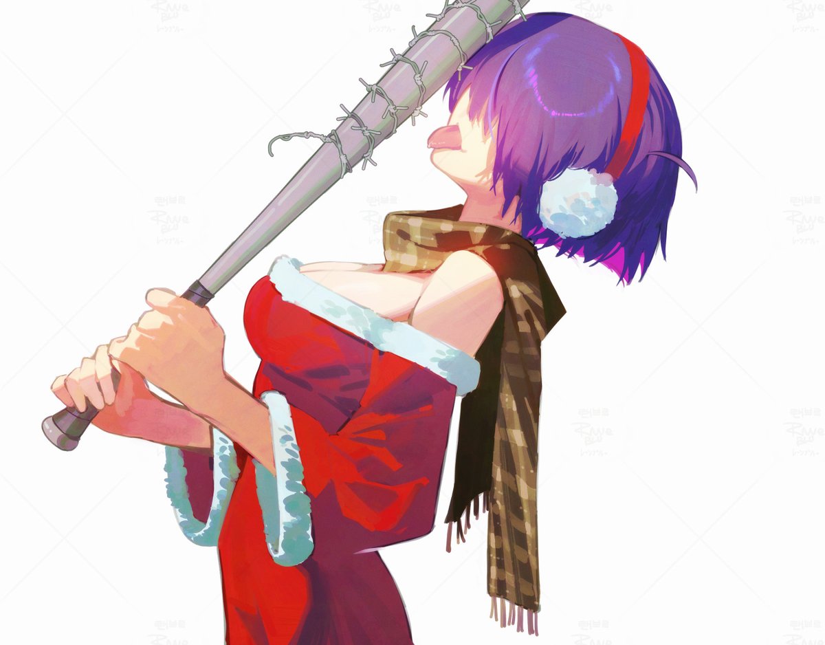 「new toy from santa :) 」|ｒａｎｅブルーのイラスト