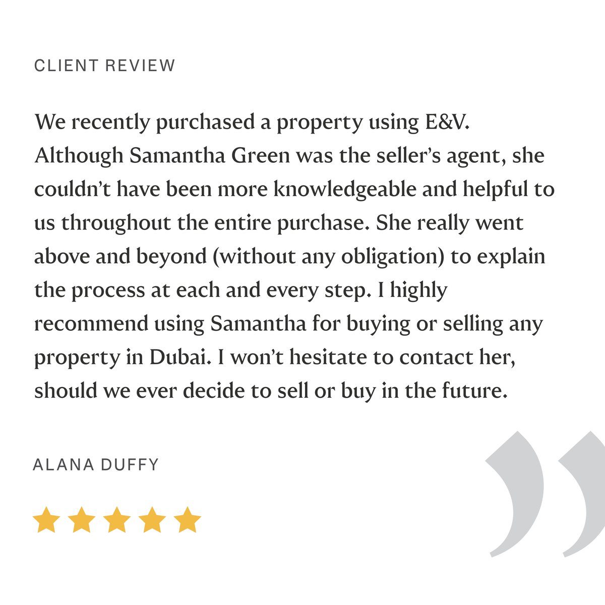 Above and beyond, for everyone involved. ✨

Ready to experience exceptional service? 

Contact us today:
📞 800 3555
📧 dubai@engelvoelkers.com

#dubairealestate