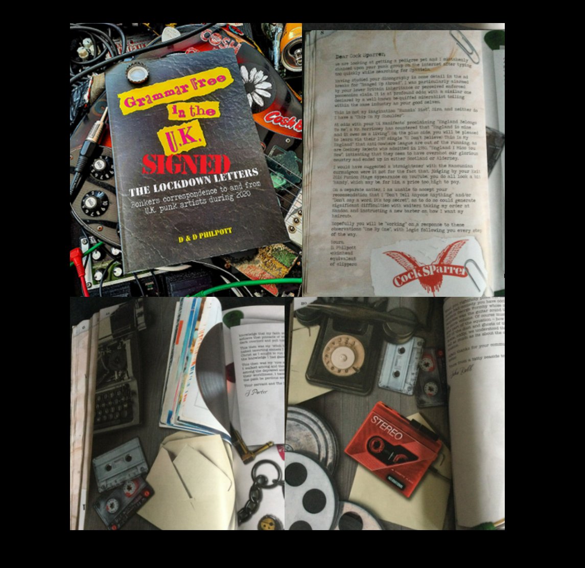 We've now raised over £2,500 for our charities &amp; have a few full colour copies of Grammar Free In The UK at <a href="/boy_cosh/">Cosh Boy Clothing</a>  
And if you do buy one and support <a href="/MAH_Gigs/">Musicians Against Homelessness</a> ping us a comment get a free audiobook free, voiced by the artistes:)
coshboy.com/shop/119/ Full colour paperback