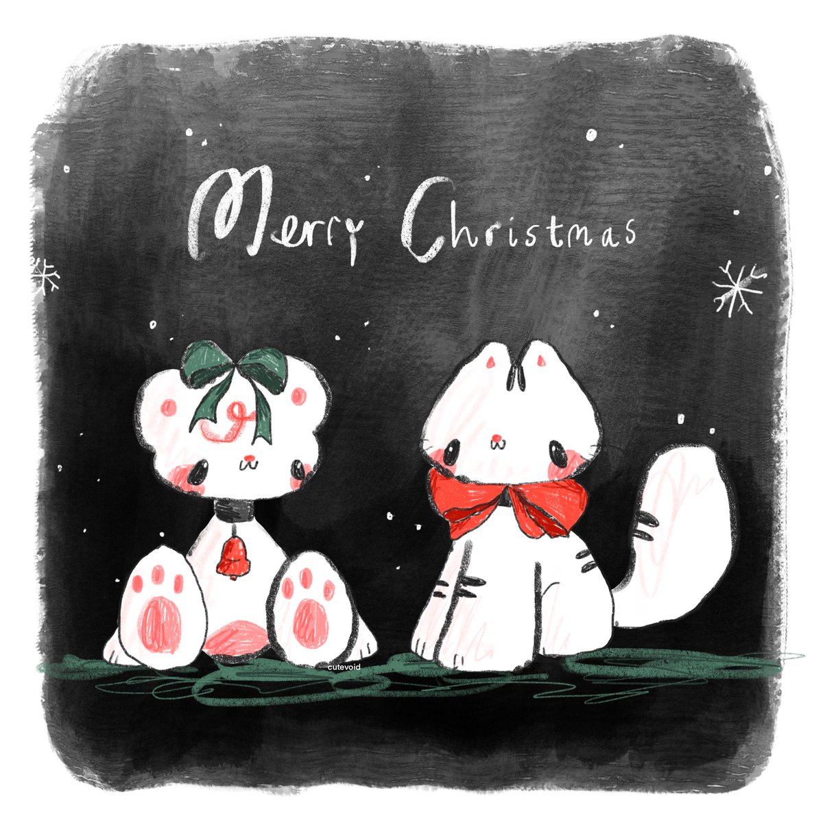 cutevoid's tweet image. Merry Christmas ❤️