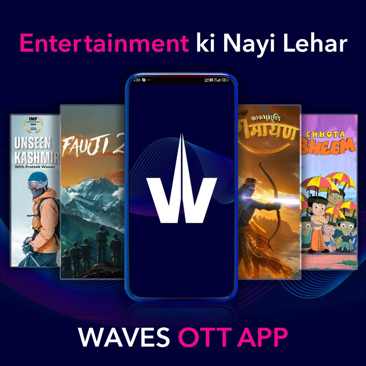 Waves OTT crossed 1 Million+ downloads in a month

It's a thread for those who don’t have Waves yet. 🧵👇🏻