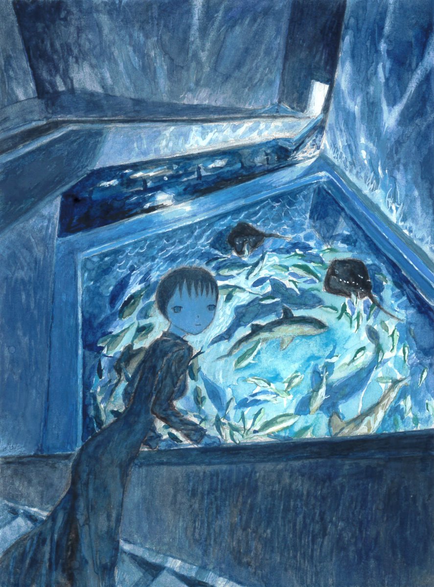 pajamabou's tweet photo. The sea in the castle https://t.co/iE74ZGLlbF