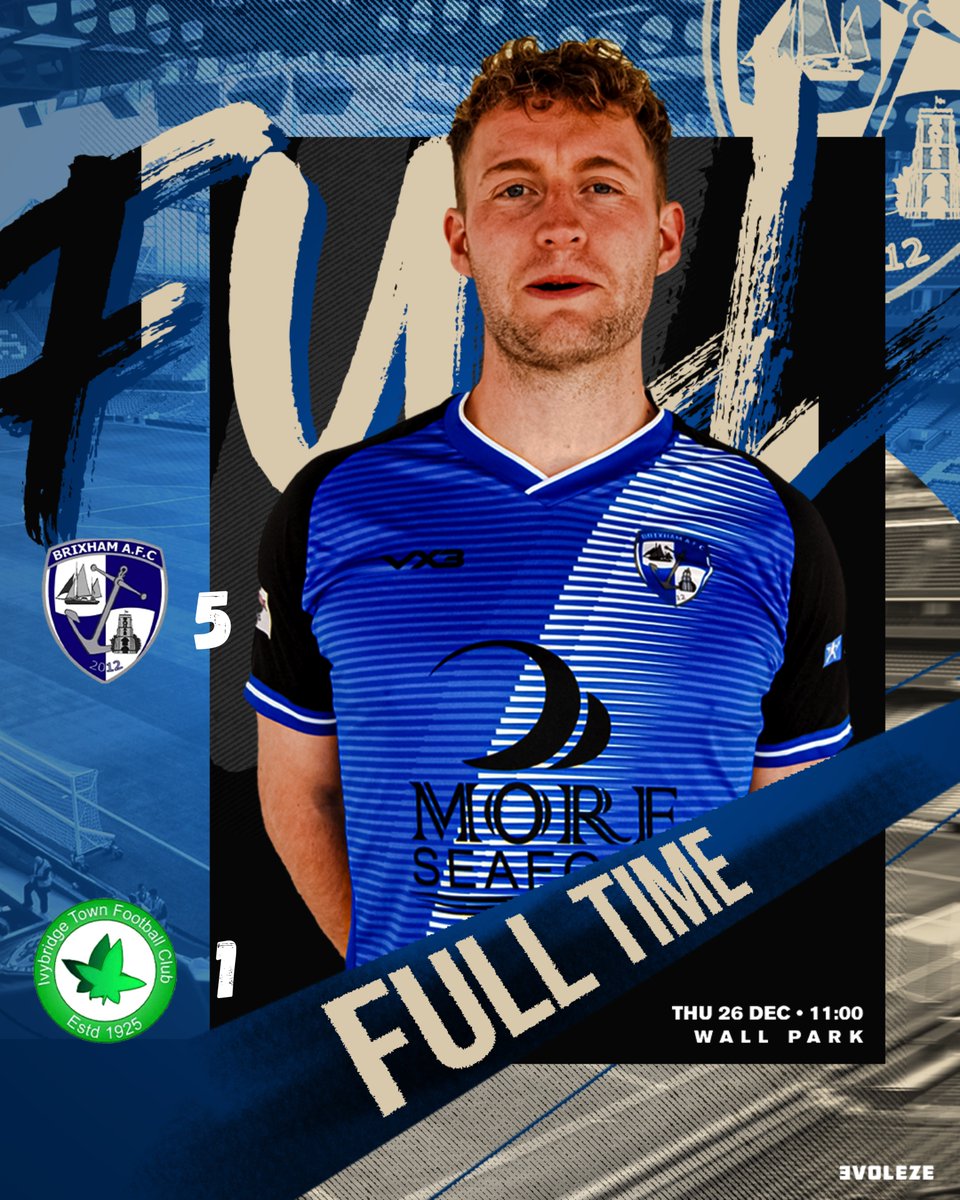 Brixham AFC (@brixhamafc) on Twitter photo Full TIME
<a href="/BrixhamAFC/">Brixham AFC</a> 5 - <a href="/Ivytownfc/">Ivybridge Town FC</a> 1
<a href="/PumpTechLtd/">Pump Technology</a>
<a href="/BrixhamCasuals/">Brixham Casuals</a>
<a href="/Brixhamfishmkt/">Brixham Fish Market</a>
<a href="/swsportsnews/">South West Sports News</a>
<a href="/Jewson/">Jewson</a>
๐๐ค๐๐ค
BLUE ARMY
๐๐๐ Full TIME
<a href="/BrixhamAFC/">Brixham AFC</a> 5 - <a href="/Ivytownfc/">Ivybridge Town FC</a> 1
<a href="/PumpTechLtd/">Pump Technology</a>
<a href="/BrixhamCasuals/">Brixham Casuals</a>
<a href="/Brixhamfishmkt/">Brixham Fish Market</a>
<a href="/swsportsnews/">South West Sports News</a>
<a href="/Jewson/">Jewson</a>
๐๐ค๐๐ค
BLUE ARMY
๐๐๐
