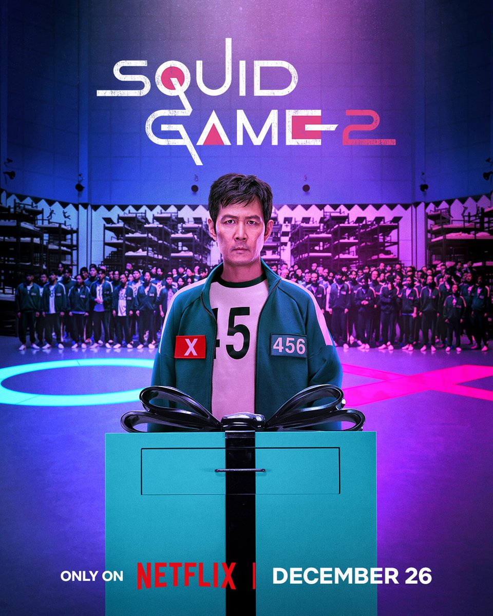 Player 456 is back. Squid Game Season 2 is now playing!