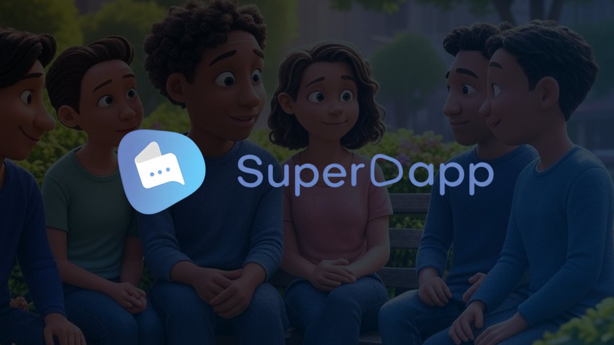 Joshuwa's tweet photo. Connections are evolving. #SuperDapp gives you some of the best features for interacting with friends.

#AI • #AudioCalls • #VideoCalls
#FileTransfers • #SuperGroups

Spots are limited, Join today! 👇
https://t.co/vDWrddtr7C

#AI • #SuperDappPartner
https://t.co/OVigZFUCI9 https://t.co/yoWFQXB4Ke