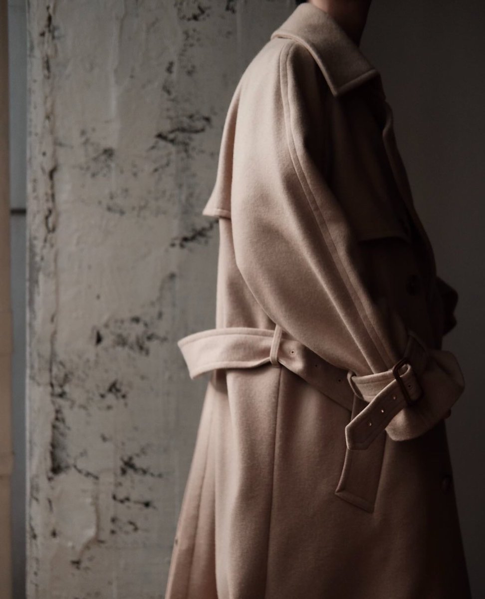 ANSNAM トレンチコート ANSNAM trench coat beige | TALE COCOON