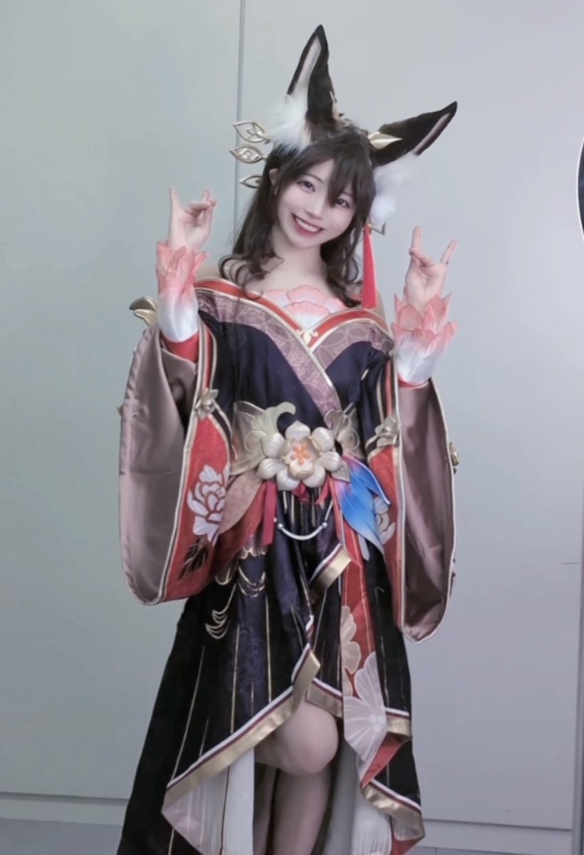 帰忘の流離人のコスプレしました！動画も撮ったから見てねー🦊 #スター