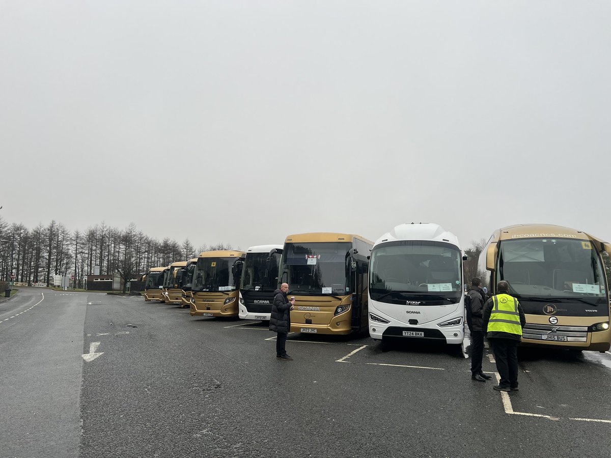 Gilboym92's tweet photo. Busy morning with @ALS_Fanzine down to Blackburn but all arrived safe now to wait for the return home with all 3 points in the bag https://t.co/zxsBgg0XkE