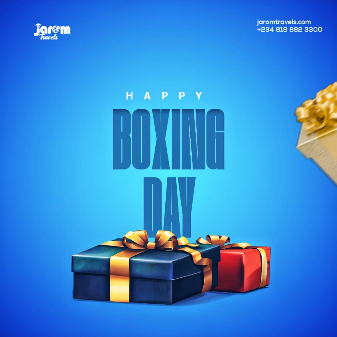 JaromTravel's tweet photo. Wishing you a joyful Boxing Day filled with loads of surprises. Thank you for your continued trust, patronage, and referrals. May the festive season bring you peace and prosperity. https://t.co/lGHfGw3Qwr