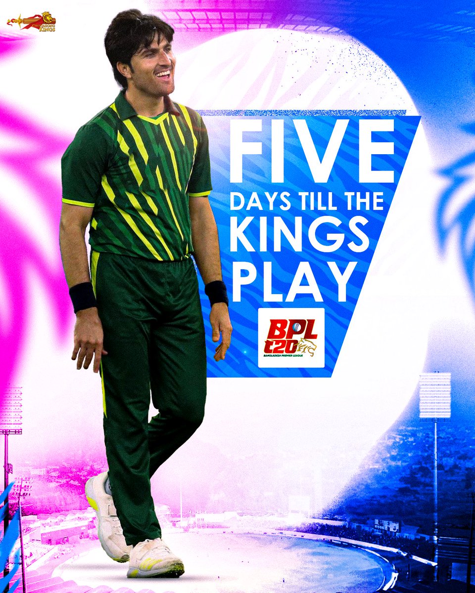 5 Days to Go , The Kings are ready to reign supreme , get ready for the battle of the best 👑🔥