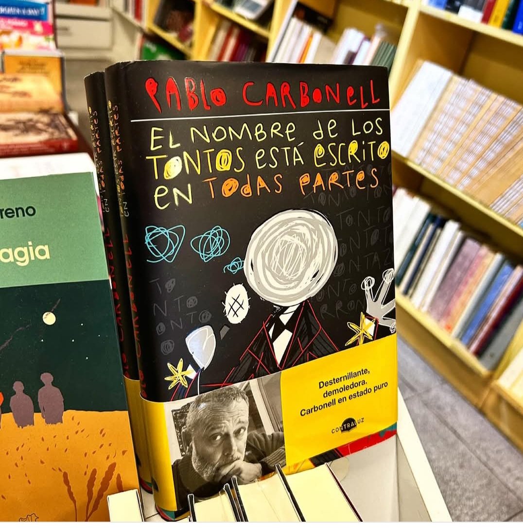 ElArgonautaLib's tweet photo. Un libro escrito por Pablo Carbonell
Editado por Contraluz.
Brutal en el sentido amplio, sarcástica a más no poder, romántica por momentos, desternillante...
https://t.co/qcHnzITzvM
#pablocarbonell #novela #regalaunlibro #regalosreyes #elargonauta #libreriademusica https://t.co/rdmePBDbHI
