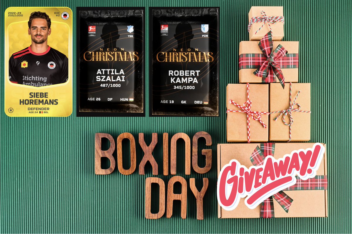 SorareDeke's tweet image. Only one #MLS scoop from yesterday

⚽️CB Igor Lichnovsky is reportedly joining LAFC from Club America.

How about a Boxing Day Giveaway?
-Follow Me
-Like, RT, and Comment your Sorare name

3 Winners, one for each card picked tomorrow morning