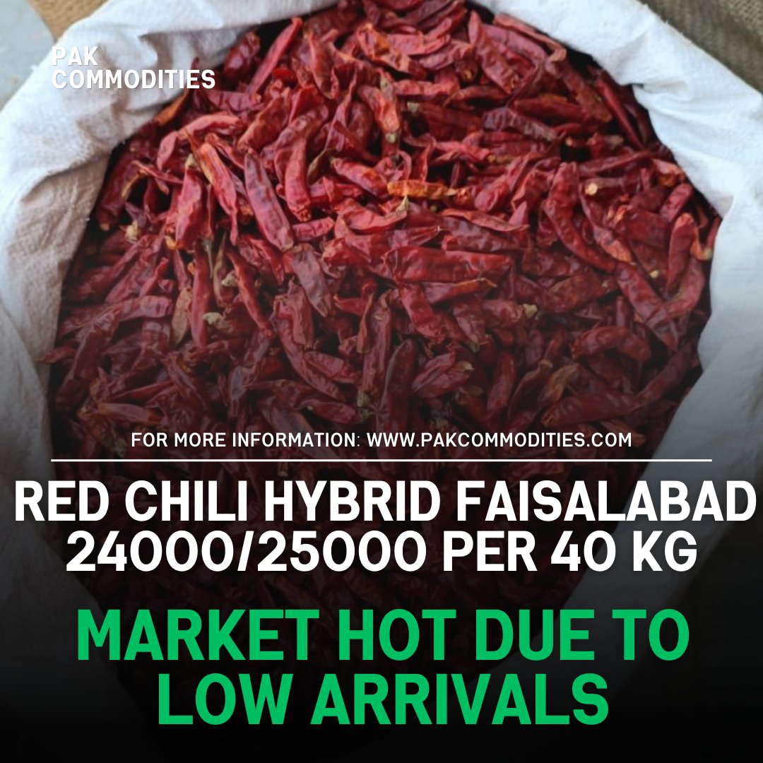 pakcommodities1's tweet photo. #redchili #chili https://t.co/ieOhForLND