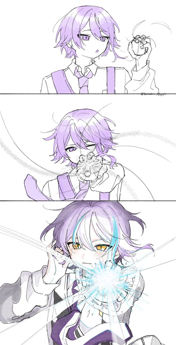 ワンツーにてら🪺たるして欲しい……っていう絵…… | 〆鯖 さんのマンガ