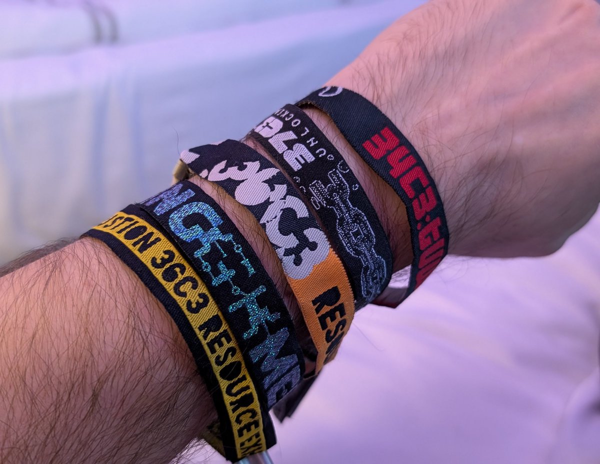 Adding another one to the collection tomorrow... #38c3 I'm coming