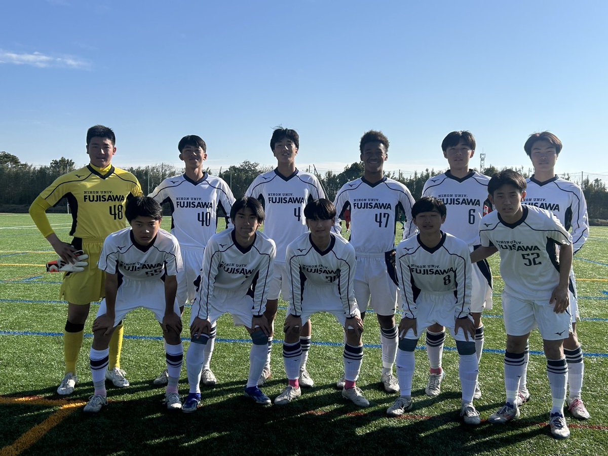 日大藤沢 サッカーユニウォーム ホーム か細く