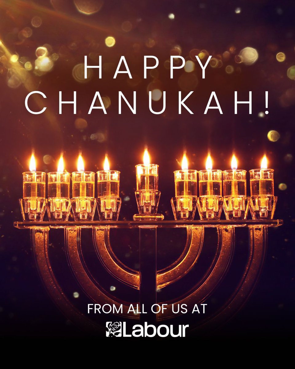 Chanukah is a time for family, community and celebration. 

Chag Chanukah Sameach to Jewish communities in the UK and around the world.