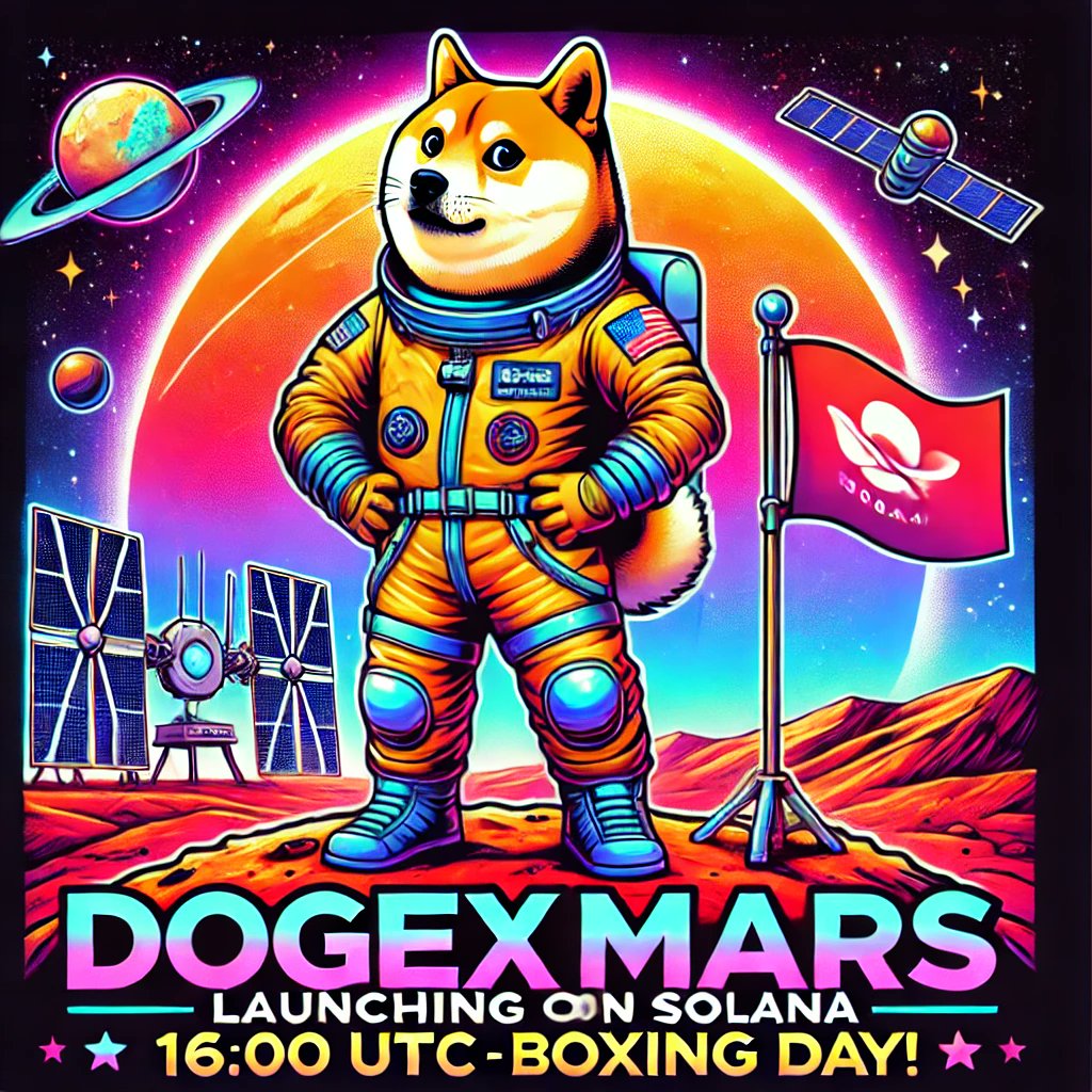 DogeXmarss's tweet photo. What happens when meme culture meets the limitless potential of space exploration? You get #DogeXmars, the token that unites fun and ambition. ๐
Itโs not just about crypto; itโs about dreaming beyond the stars.
Today, the journey begins. ๐
Join us.
#Memelaunch #cryptonews #maryfernoestassola #santapp #sanit #mememinting #nftdrop