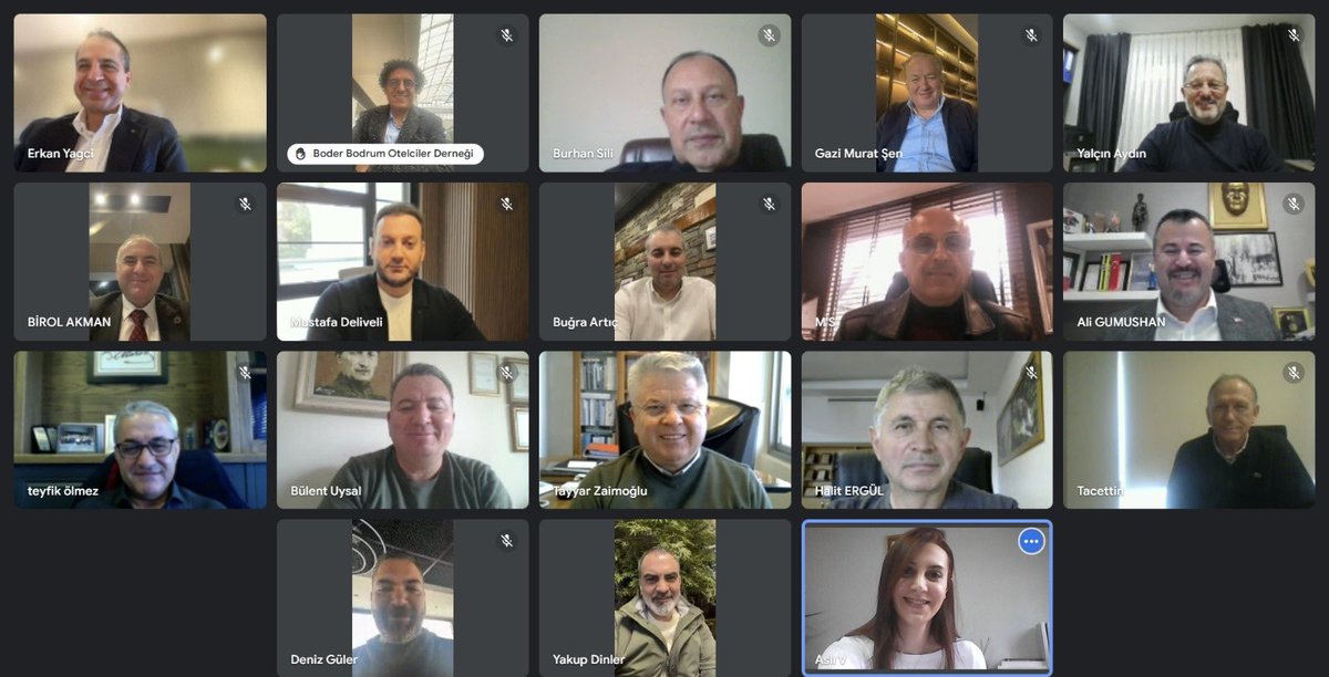 🇹🇷🛎️ Türkiye Otelciler Federasyonu - TÜROFED’in 7. Dönem 21. Olağan Yönetim Kurulu Toplantısı, Yönetim Kurulu Başkanı Sn. Erkan Yağcı’nın Başkanlığında çevrimiçi ortamda gerçekleştirilmiştir. 

<a href="/ERKAN_YAGCI/">Erkan Yagci</a> <a href="/turofed/">turofed</a>.official