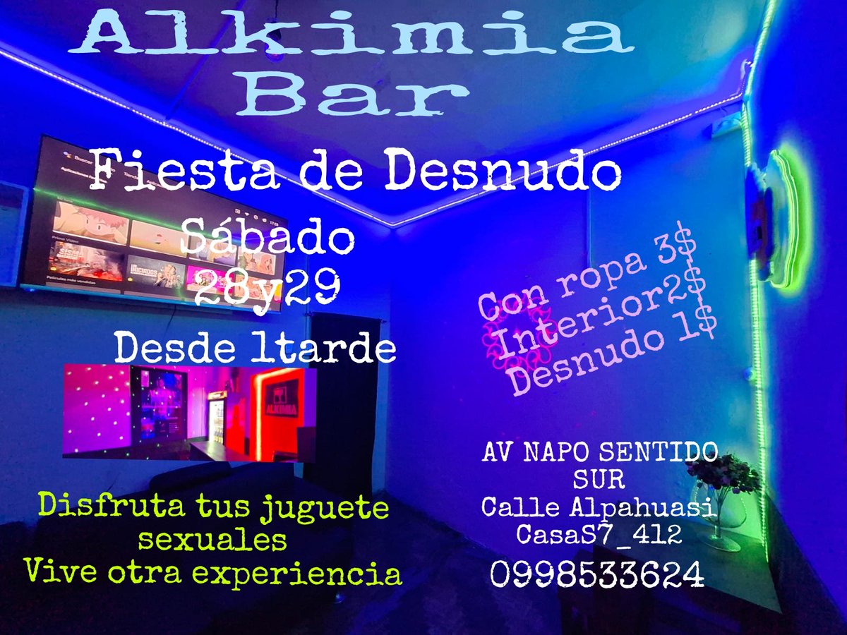 ALKIMIA VIDEO BAR tweet media