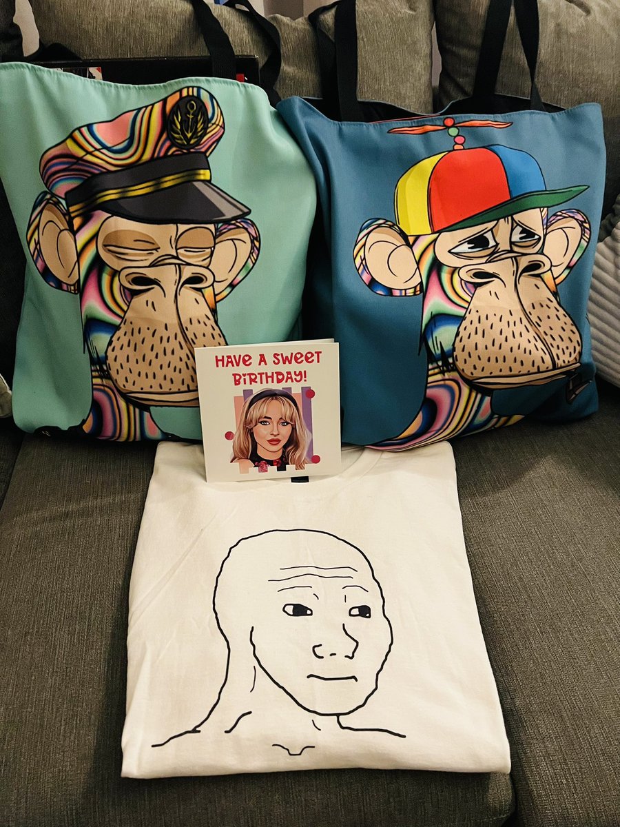 Incredible Crypto presents on my big day!