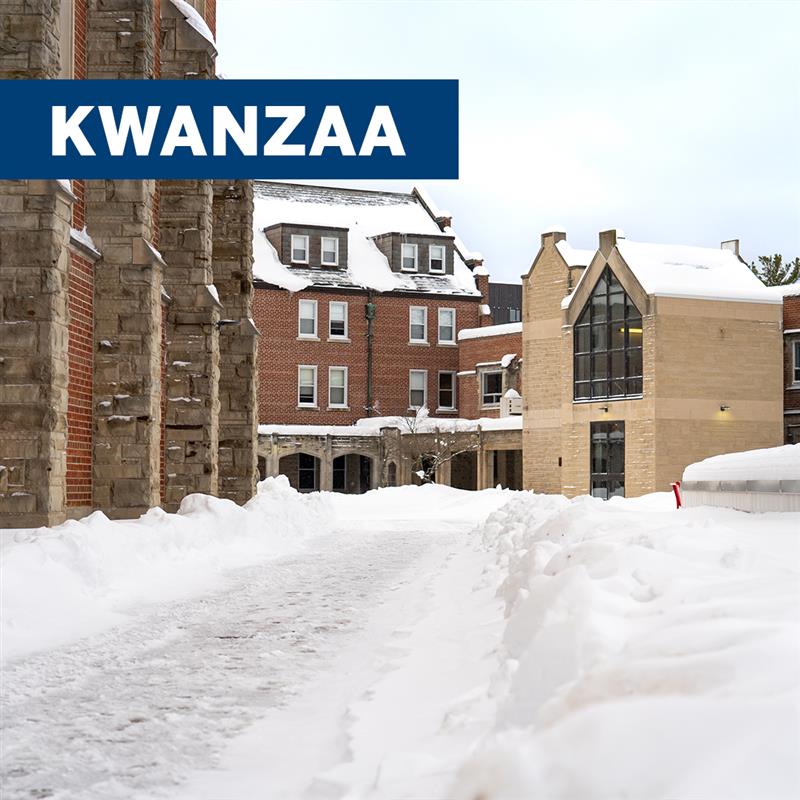 To all our community members celebrating, we wish you a bright and happy Kwanzaa from all of us at Huron! ✨