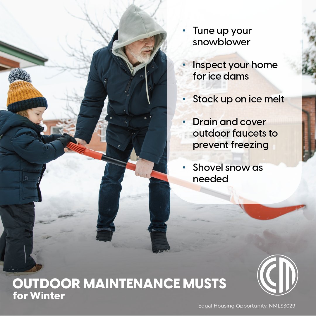 CliffT60's tweet photo. Winter wonderlands require a little outdoor maintenance. Keep yours looking wonderful by  prepping for whatever the season might bring!  For more home maintenance musts, check out our article: ☃️https://t.co/T7yel8YW1B https://t.co/h5VsYI3ipr