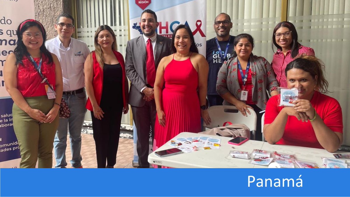 En #Panamá, participamos en el evento de Lazo Rojo y la jornada de sensibilización sobre #VIH en <a href="/Panamaalcaldia/">Alcaldía de Panamá</a>, expandiendo la concientización sobre el VIH a nivel comunitario. <a href="/PEPFAR/">PEPFAR</a> #WAD2024