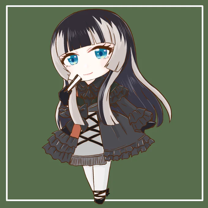 はじめてらでんちゃん描いたけどなかなか難しい…練習あるのみ!100万人おめでとうございます #らでん似絵 