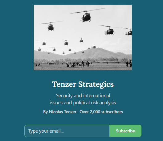 NTenzer's tweet photo. Since you're here and if you want direct access to the long-reads I publish on #TenzerStrategics and full reading access to all 130 essays already published, please consider taking out a full-fledged subscription or becoming a founding member.
2/2
https://t.co/Mh7LUxaqA9 https://t.co/q0fiCok3kK
