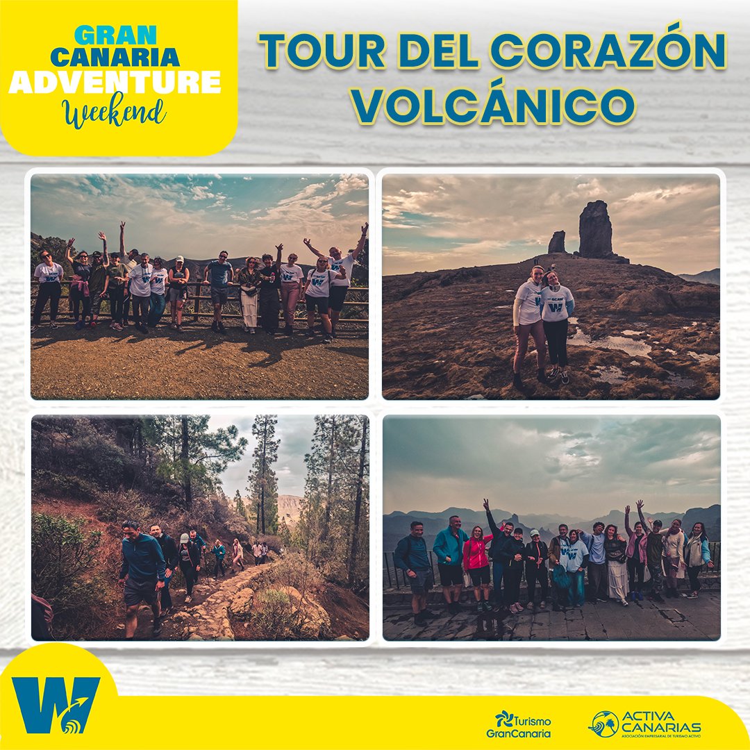 El tour por el corazón volcánico con <a href="/climbo/">Crystal Limbo</a>.rocks

#gcaw24 #turismoactivo #GranCanaria #senderismo