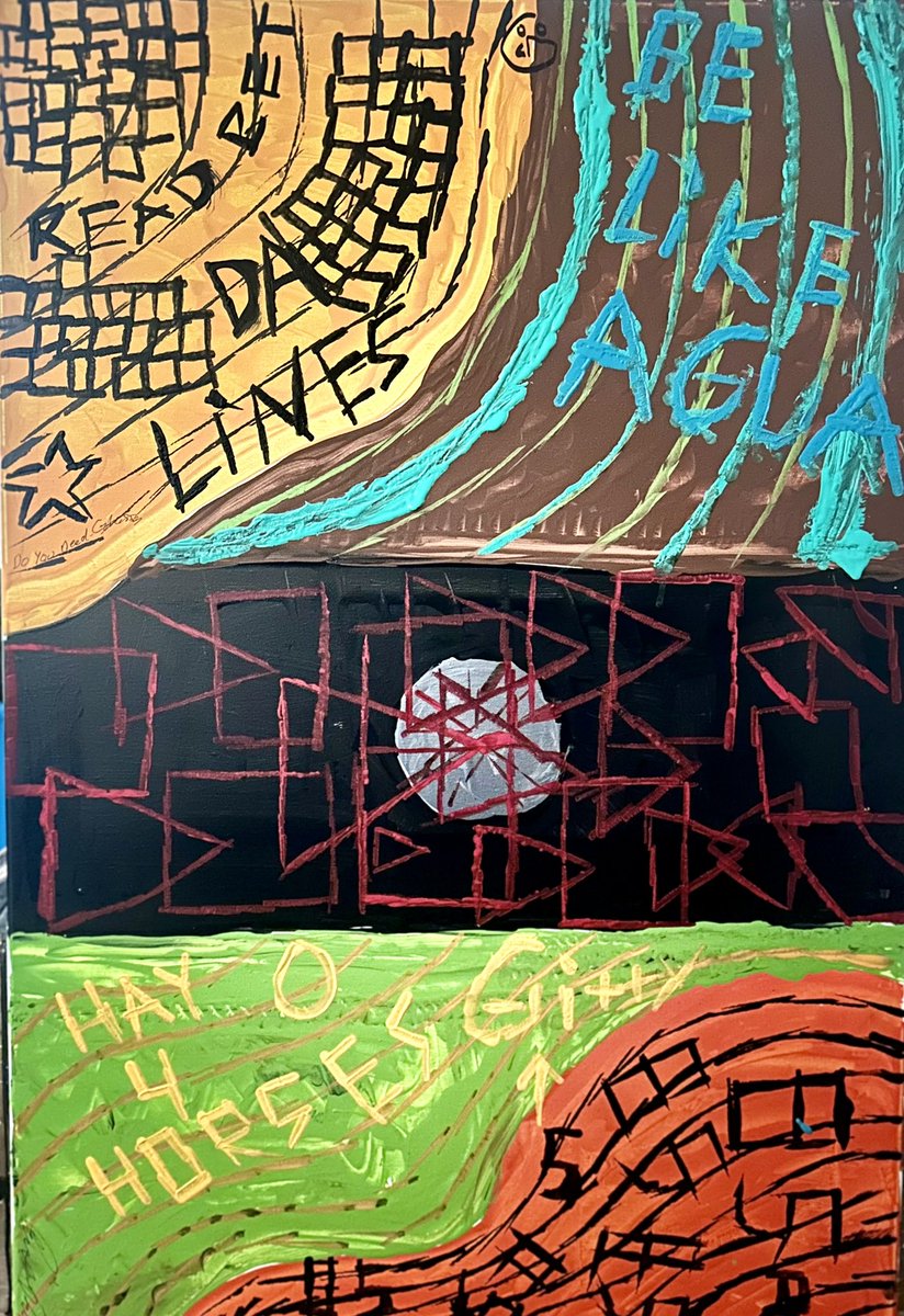 ScriptedVision's tweet image. #Prettypenny #abstractart #artshow #newyork #supermodel #artgallery