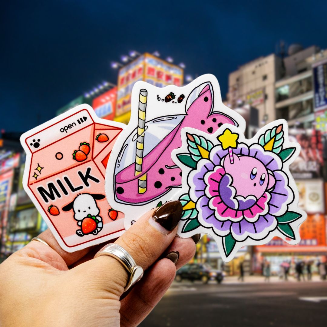 thestickybrand's tweet image. Feeling inspired? Turn your artwork into custom stickers and make it last! 🎨 Get started on your design now.

 thestickybrand.com/collections/all 
#stickybrand #customstickers #stickercommunity #stickerart #waterproof #bombproof