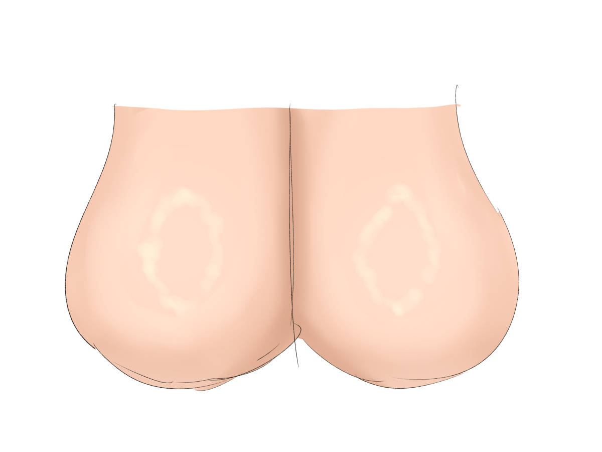 最近おっぱいの絵でよく見かけるこの輪っか状のハイライトってなんでこういう光の反射になるんだろって考えてたらクリスマス終わってたしたぶんこのまま年超す 