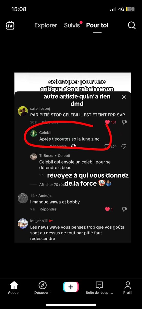 raphaelburgee's tweet image. CELEBII qui n’a pas assez de maturité, et qui est obligé de rabaisser un autre artiste en boycotte