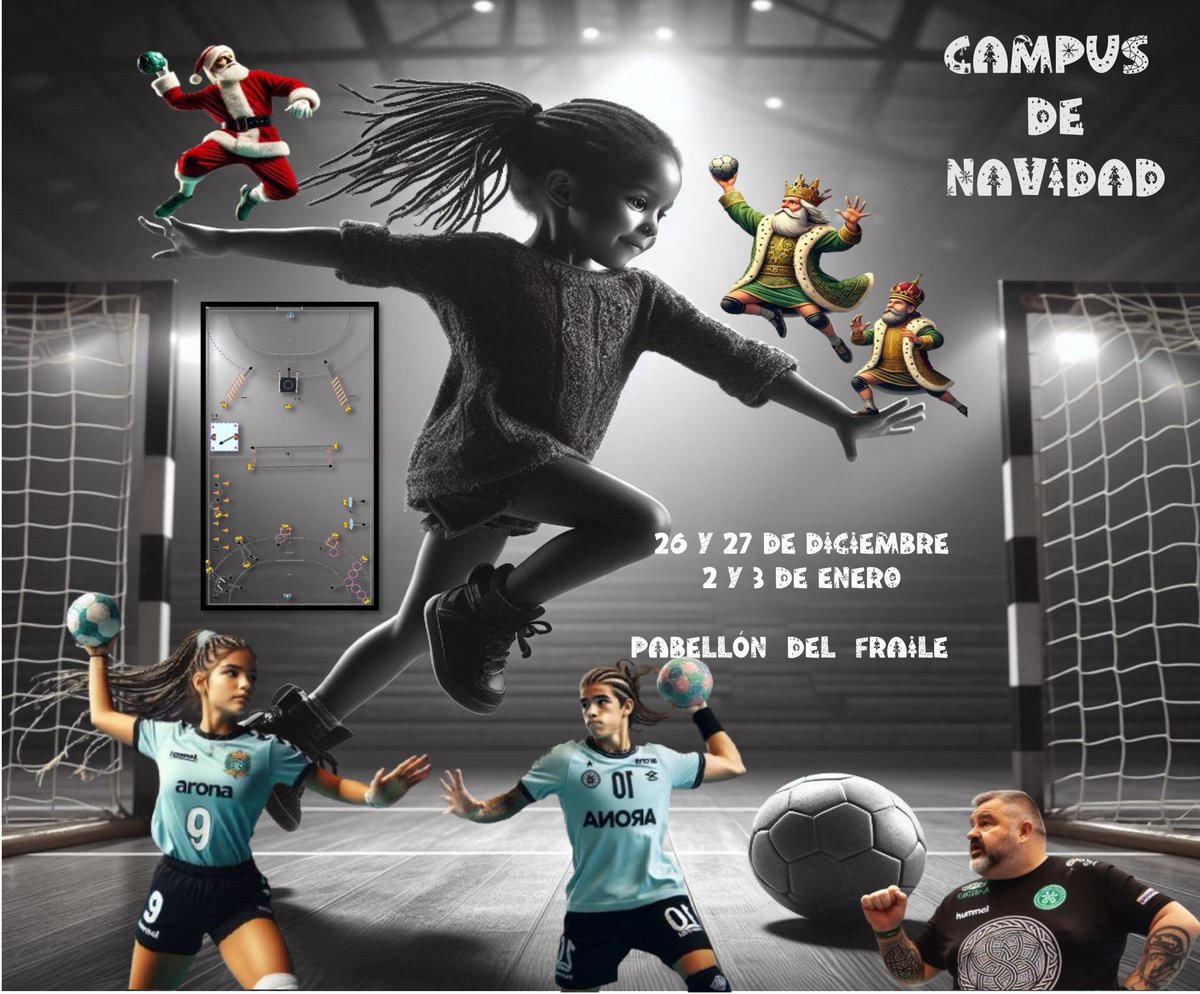 !!Empezamos!!
hoy toca a los grupos de iniciación de 16:00 a 18:00 y de perfeccionamiento de 18:00 a 20:00
Todo ello en el pabellón del Fraile