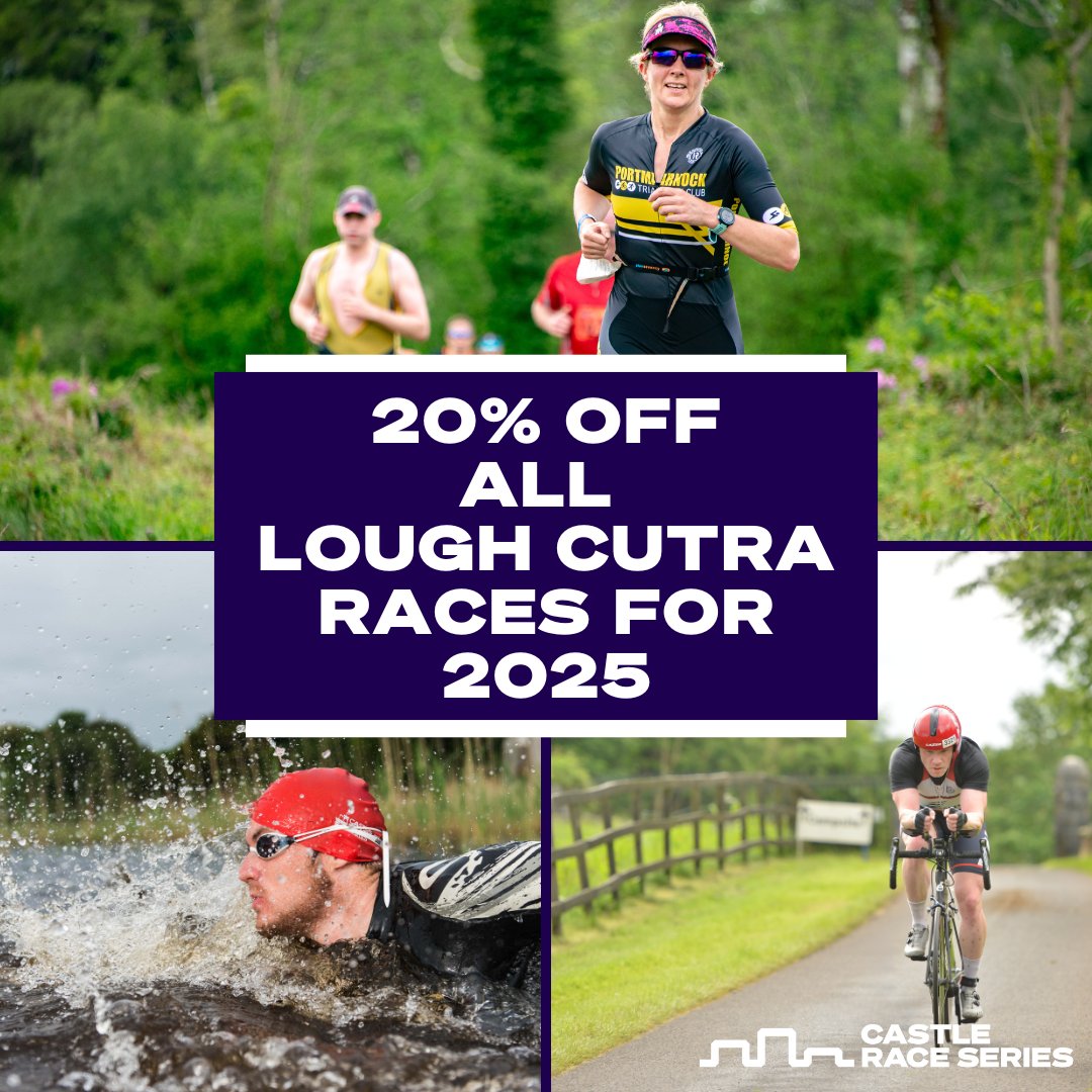🌟Get your 2024 finished strong, commit to racing with us in 2025! 

🤩Secure 20% off your 2025 races at the Castle using the discount code TAKE20 at checkout. 

🚀Hurry, grab the discount while you can!