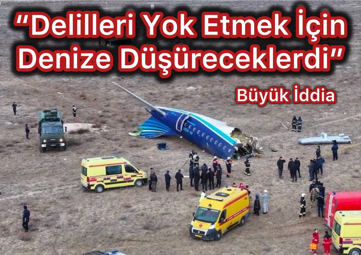 Delileri Yok Etmek İçin Hazar Denizi’ne Düşüreceklerdi

Azerbaycan haber sitesi Caliber’in devlet kaynaklarına dayandırdığı bilgilere göre, Azerbaycan Havayolları’na ait düşen E190 tipi uçak, Rusya’nın hava savunma sistemi Pantsir-S tarafından hedef alındı.

İddialara göre, Rus