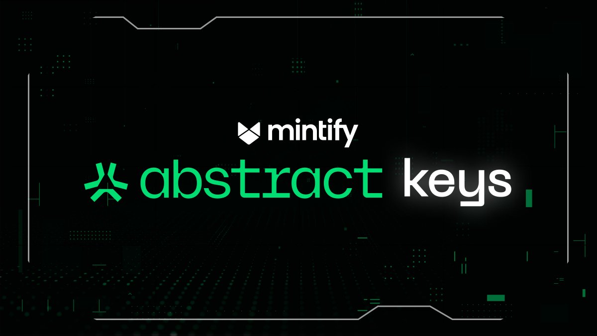 🟢 Mintify Abstract Keys—Coming In January.