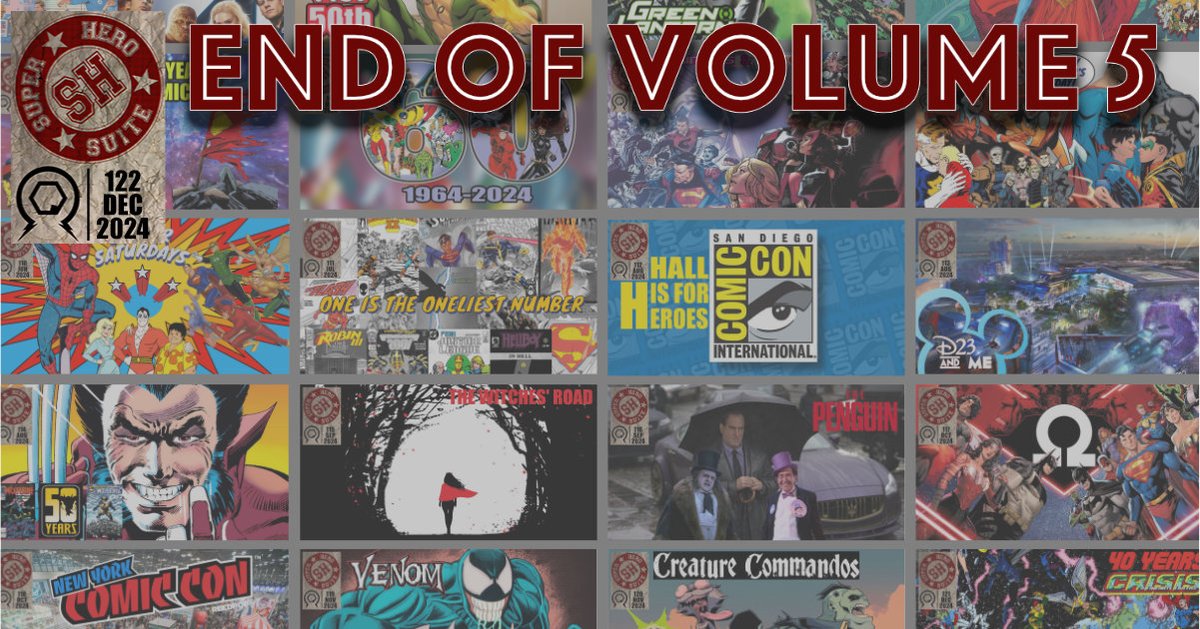 Remember all the 2024 comics, TV shows, and movies before looking forward to an exciting year ahead on Superhero Suite.
retrozap.com/superhero-suit…